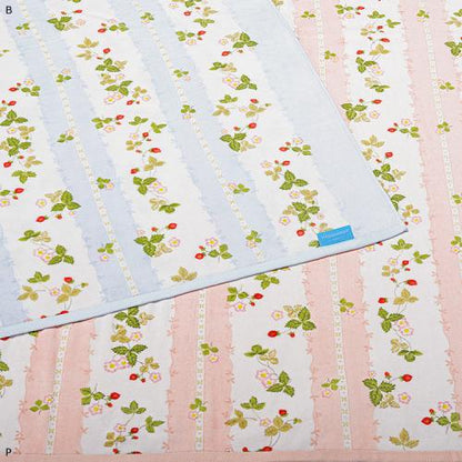 Manta de Toalha Imabari (Towelket) - WEDGWOOD Wild Strawberry Azul