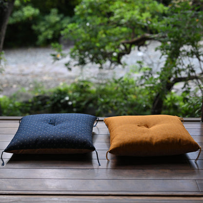 Zabuton - Natural Cork Leather - 40 cm Square