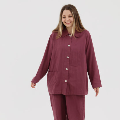 Pijama Feminino - Algodão Duplo Gaze Wazarashi
