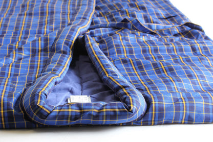 Hanten Long Jacket - Padded Jacket Uchiawase Blue