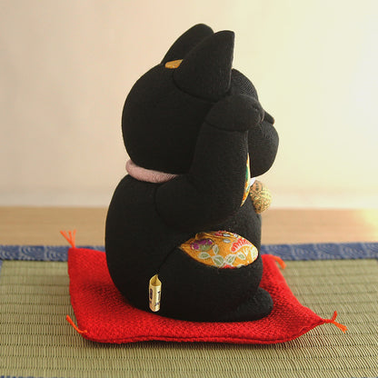 Gato Acenando Maneki Neko Japonês Kimekomi(G)
