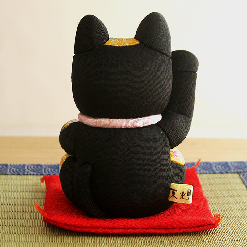 Gato Acenando Maneki Neko Japonês Kimekomi(G)