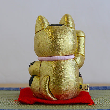 Gato Acenando Maneki Neko Japonês Kimekomi(G)
