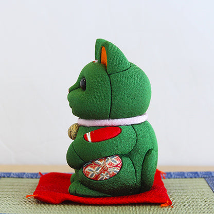 Gato Acenando Maneki Neko Japonês Kimekomi(G)