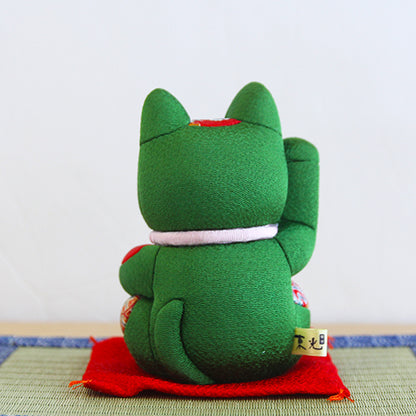 Gato Acenando Maneki Neko Japonês Kimekomi(G)