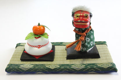 Mini Tatami (tamanho B) - feito de capim-arroz japonês