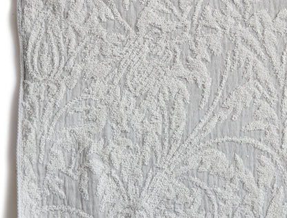 Manta toalha (towelket) - Gaze e Pelo Cinza - Coleção Pure Morris William Morris