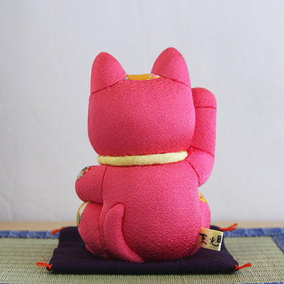Gato Acenando Maneki Neko Japonês Kimekomi(G)