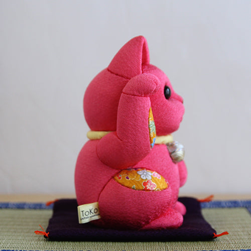 Gato Acenando Maneki Neko Japonês Kimekomi(G)