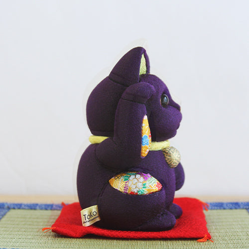 Gato Acenando Maneki Neko Japonês Kimekomi(G)