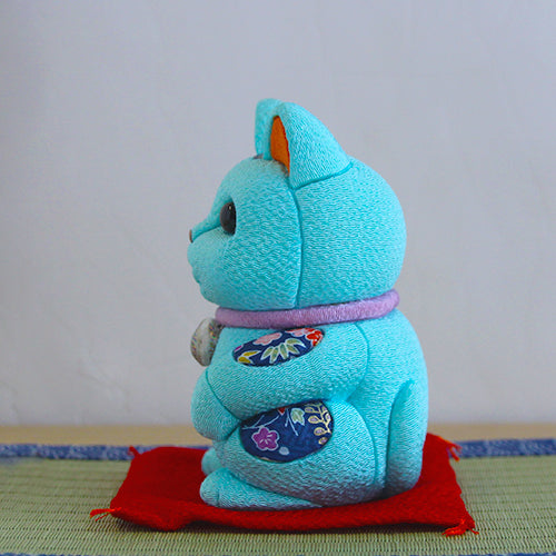 Gato Acenando Maneki Neko Japonês Kimekomi(G)