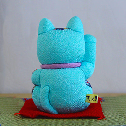 Gato Acenando Maneki Neko Japonês Kimekomi(G)
