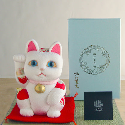 Gato Acenando Maneki Neko Japonês Kimekomi(G)