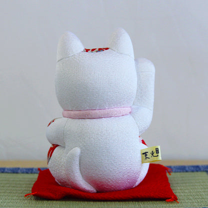 Gato Acenando Maneki Neko Japonês Kimekomi(G)
