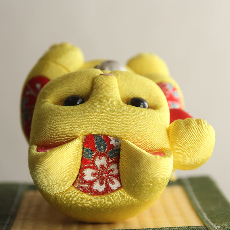 Gato Acenando Maneki Neko Japonês Kimekomi(G)