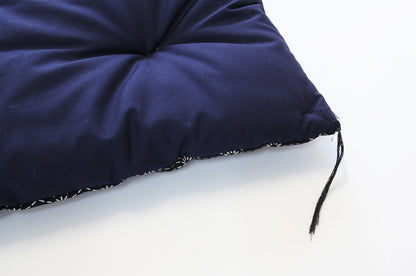 Futon Kotatsu Japonês, Cobertor Kotatsu, Artesanal (Tamanho: 80,7"x 80,7" 205cm×205cm, Tecido: Estampa de Linho Asanoha Enchimento: Algodão Orgânico)