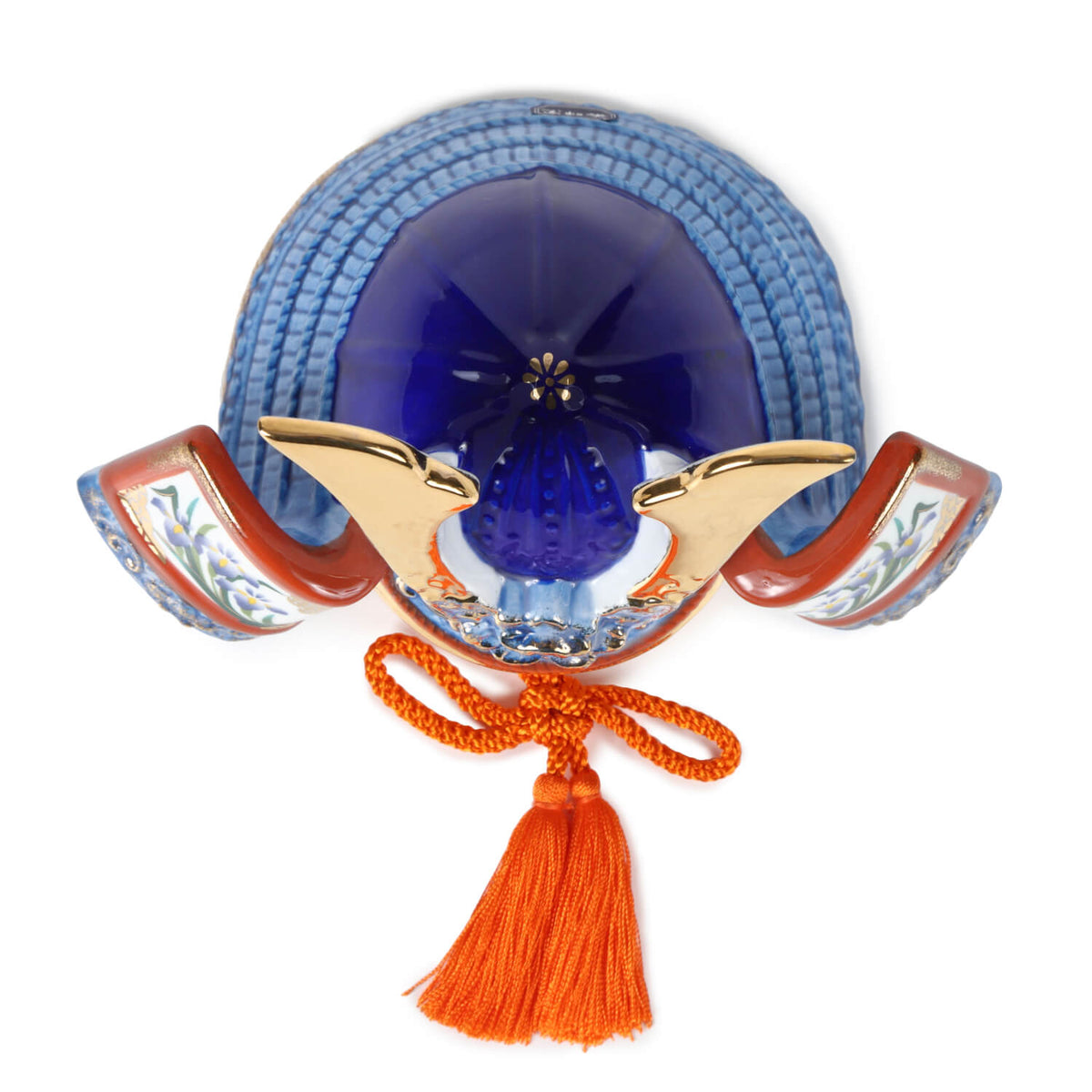Porcelain Samurai Helmet Shobu Boy's Festival Decoration