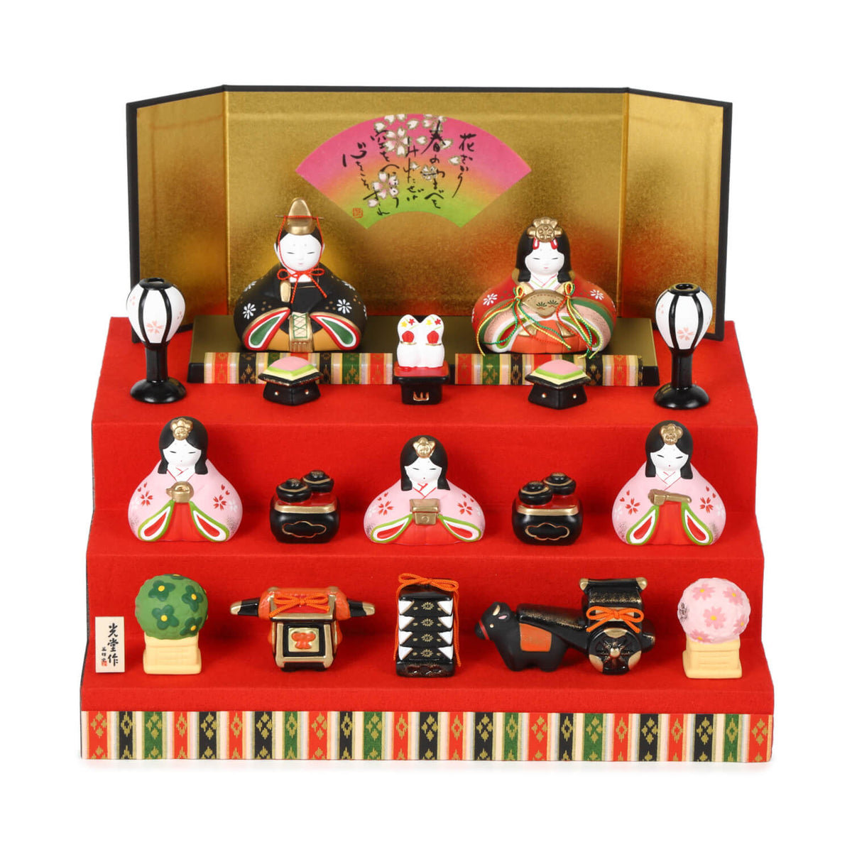 Hina Kazari A Set of Dolls the Girls Festival