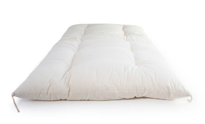 GOTS Certified Japanese Futon Mattress, Artisan Handmade, Baby Size, Baby Crib, Baby Cot (Fabric: Organic Cotton, Filling: Organic Cotton 100%)