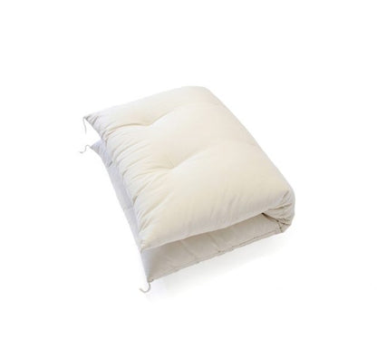 GOTS Certified Japanese Futon Mattress, Artisan Handmade, Baby Size, Baby Crib, Baby Cot (Fabric: Organic Cotton, Filling: Organic Cotton 100%)