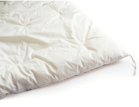 Colcha de Futon Japonês com Certificado GOTS, Artesanal, Tamanho de Bebê (Preenchimento: Algodão Orgânico 100%, Tecido: Algodão Orgânico)