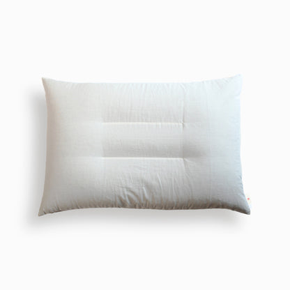 Japanese Buckwheat Pillow, Soba Hulls Pillow, Adjustable Height, Organic Fabric NC