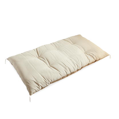 US STOCK - Naga-zabuton (Double in length) Natural Cork Leather Tsumugi Beige