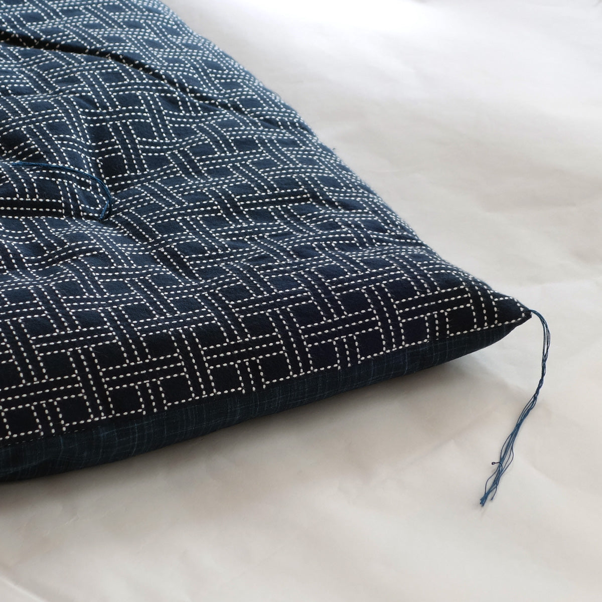 Reversible Kotatsu Futon Quilt - Enshu Weave / Nagomi - Organic Cotton Filling