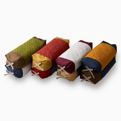 Adjustable height  Hinoki Wood Cubes Pillow