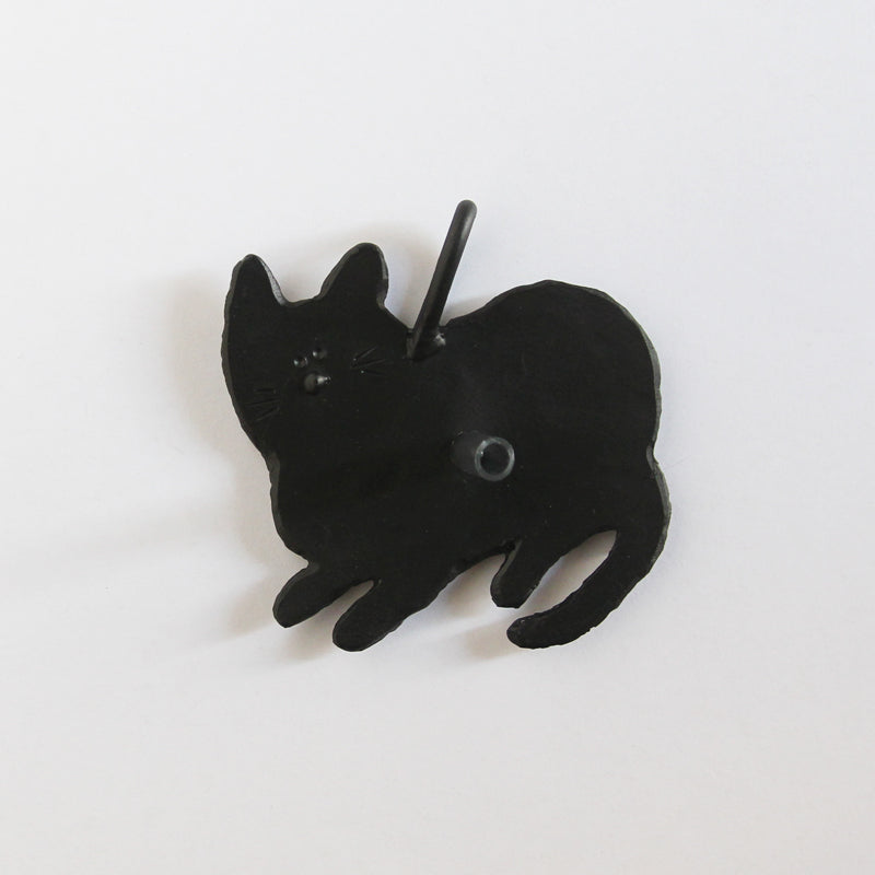 Japanese Iron Candle Holder  Cat  (No.22 )