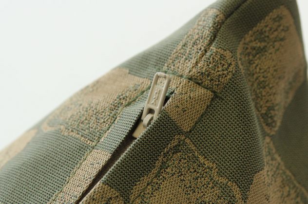 Capa de Almofada Japonesa (Zabuton) - Verde Koushi - para tamanho Meisen 23,2 x 21,6 (55 x 59cm)