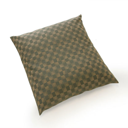 Capa de Almofada Japonesa (Zabuton) - Verde Koushi - para tamanho Meisen 23,2 x 21,6 (55 x 59cm)