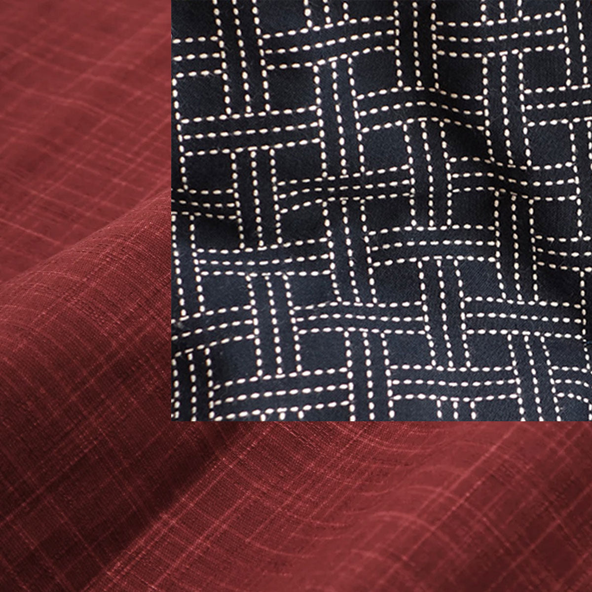 Large-Nagomi Red-Enshu Navy