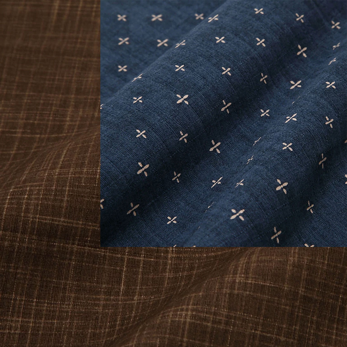 Large-Nagomi Brown-Warabe Blue