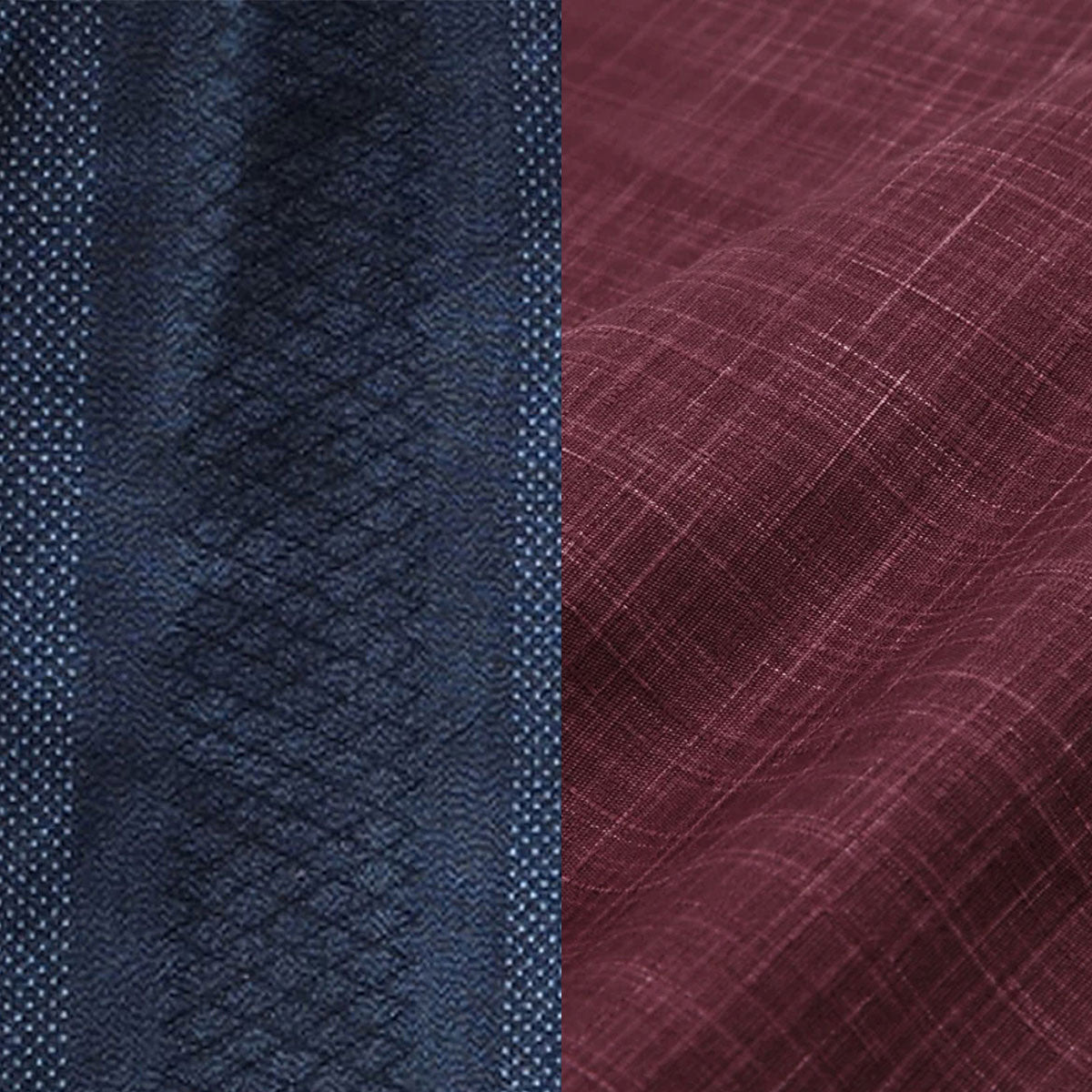 Enshu Weave Mixed Blue-Nagomi Purple