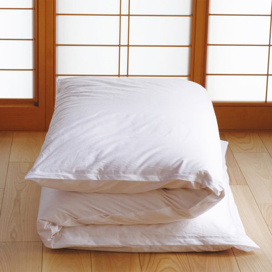 Capa para Futon Shiki Japonês (Colchão de Futon) - Branco Puro