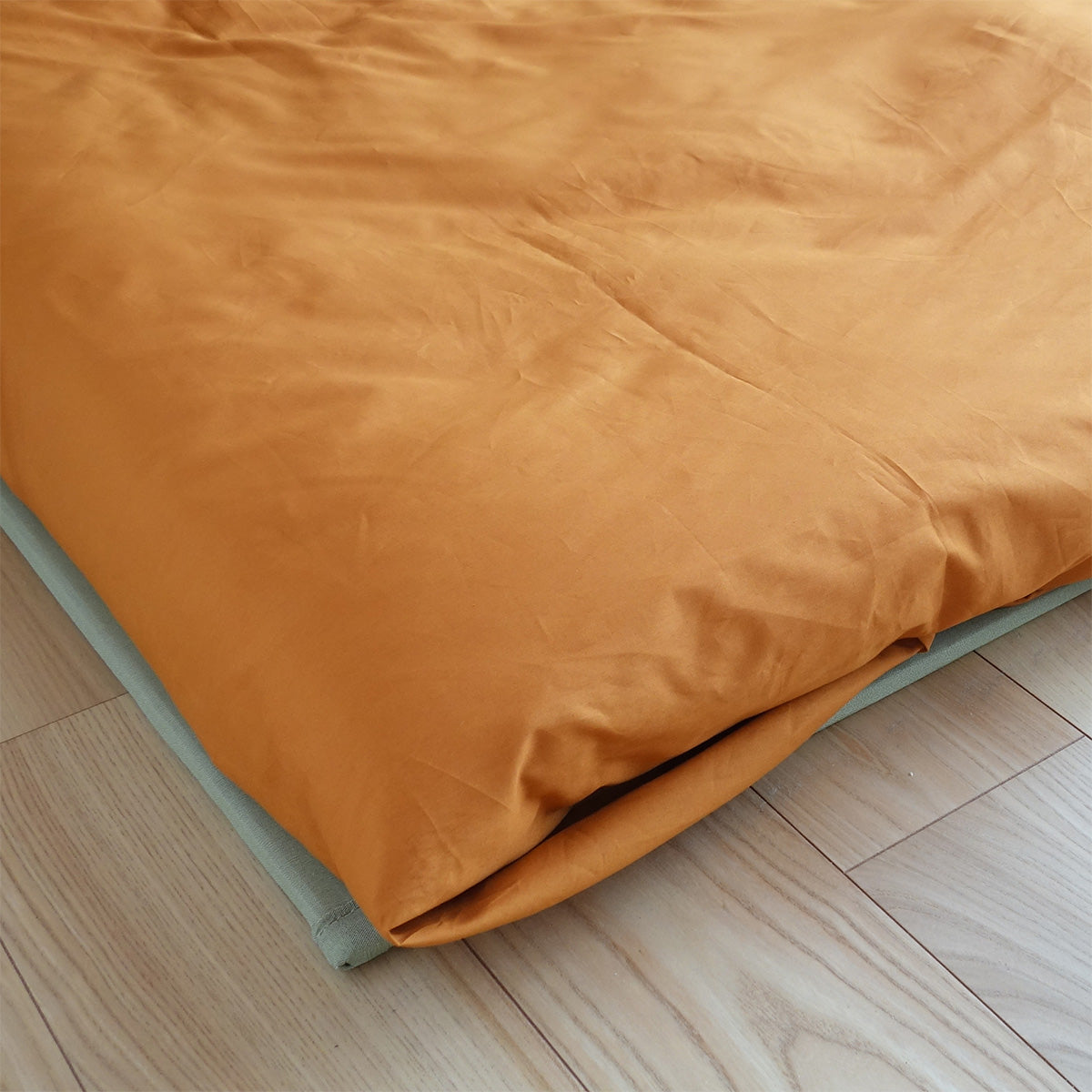 Lençol de Algodão Orgânico para Shiki Futon Japonês (Colchão de Futon), Lençol para Shikifuton Japonês para Futons de Todos os Tamanhos, de Solteiro Pequeno a Queen e Futons Personalizados