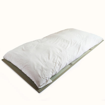 Lençol de Algodão Orgânico para Shiki Futon Japonês (Colchão de Futon), Lençol para Shikifuton Japonês para Futons de Todos os Tamanhos, de Solteiro Pequeno a Queen e Futons Personalizados