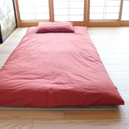 Lençol de Algodão Orgânico para Shiki Futon Japonês (Colchão de Futon), Lençol para Shikifuton Japonês para Futons de Todos os Tamanhos, de Solteiro Pequeno a Queen e Futons Personalizados