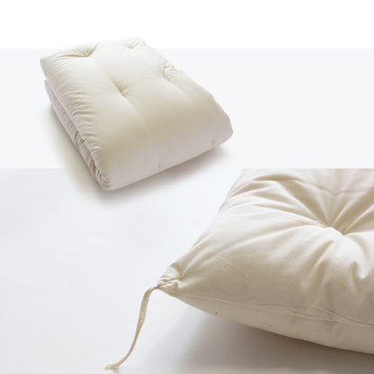 Futon Japonês Hadakake (Colcha Mais Fina) Certificado GOTS, Artesanal (Tecido: Algodão Orgânico, Enchimento: 100% Algodão Orgânico)