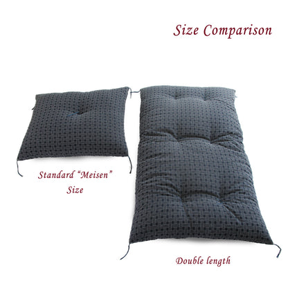 Naga-zabuton (Double in length) Enshu Weave Cotton