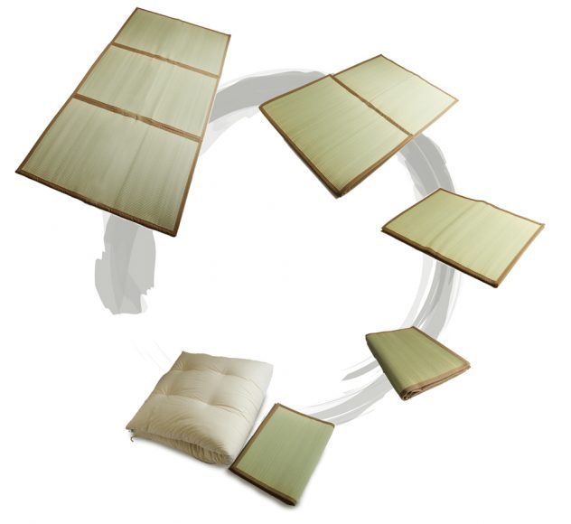 Rush Grass Tatami Mattress  - Tappuri - Reversible Mat
