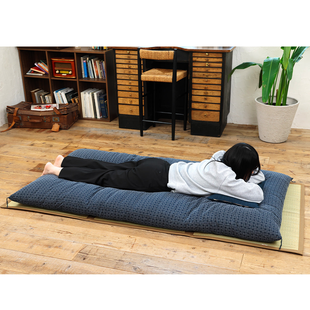 Rush Grass Tatami Mattress  - Tappuri - Reversible Mat