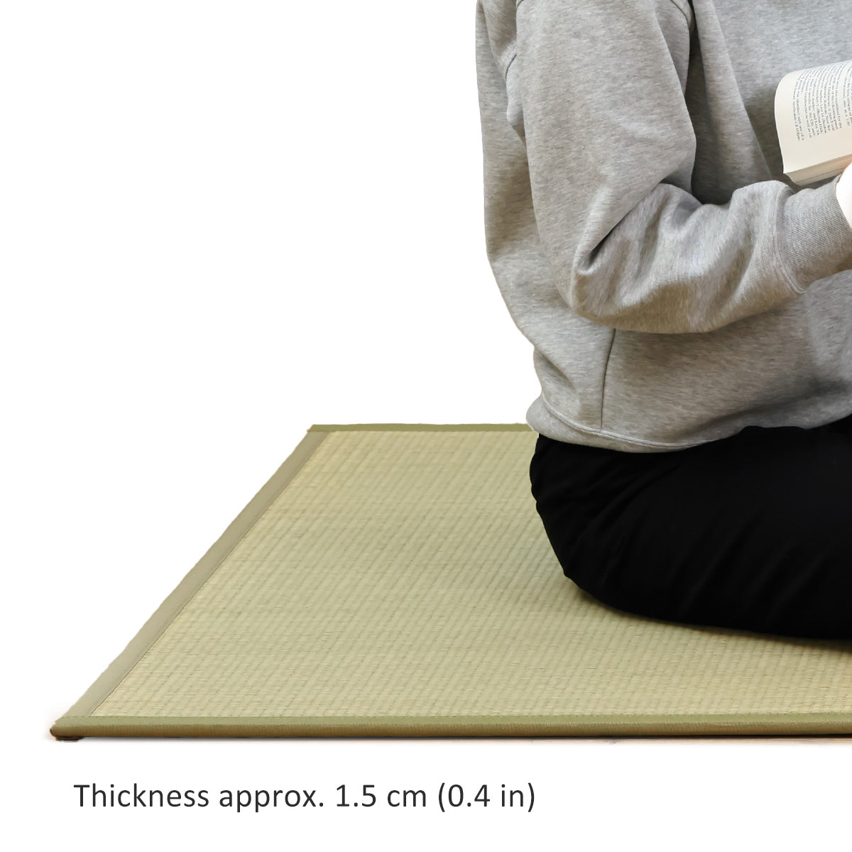 Esteira de Tatami de Grama-Corrida Cortada Sob Medida - Tipo Dobrável