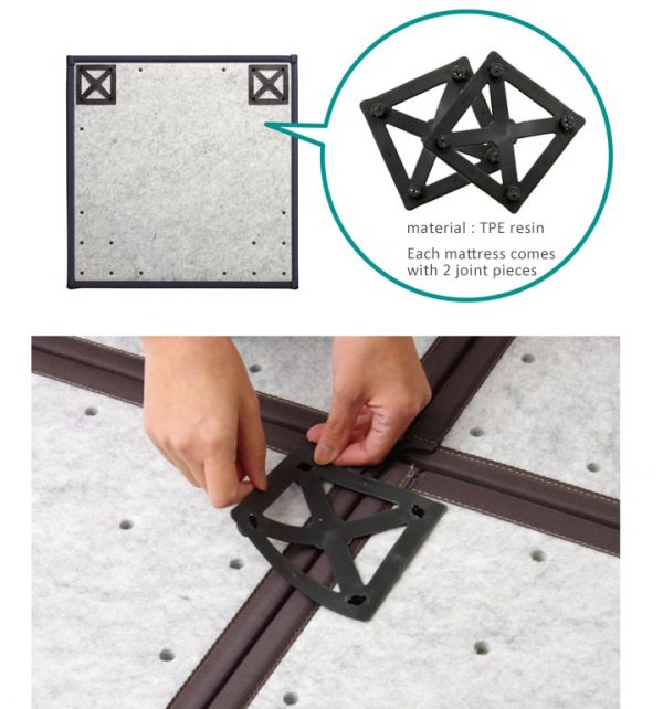 Unit Tatami Mats  - Tenryu - Brown Rim Lightweight Type