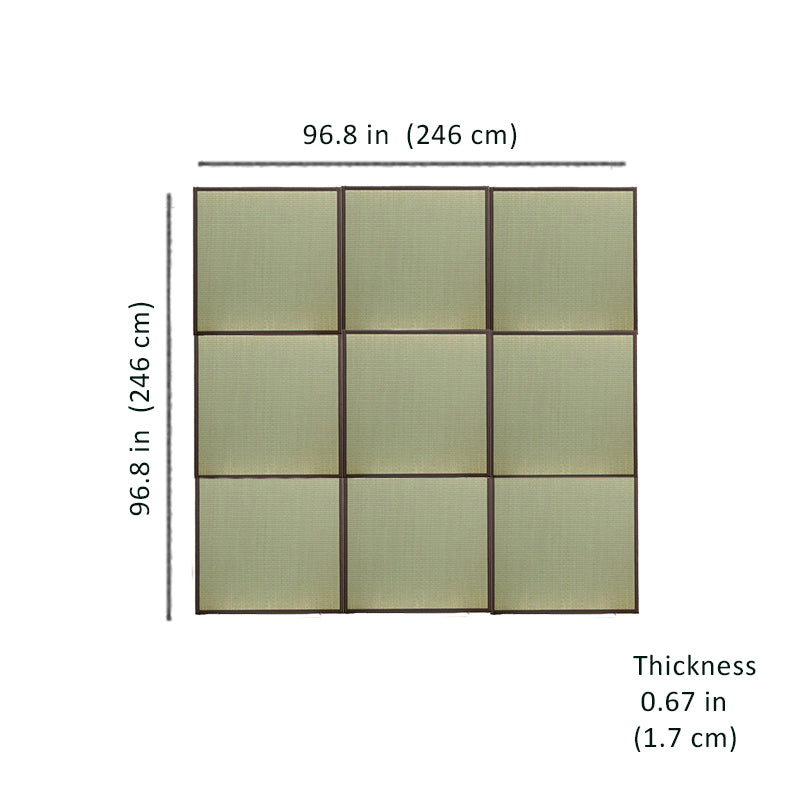 Square Mat × 9