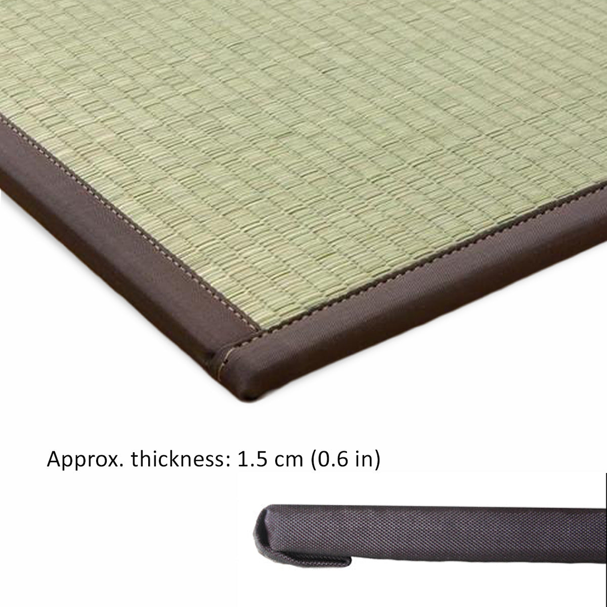 Unit Tatami Mats  - Tenryu - Brown Rim Lightweight Type