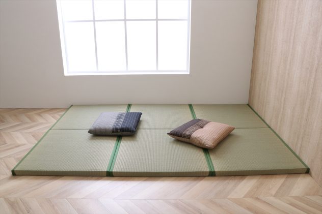 Custom Cut Unit Tatami Mat, Gyokuza Throne, Thick Heavier-weight Tatami