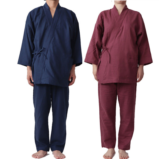 Pijama Unissex - Samue - Pijama Quimono - Algodão Wazarashi Dupla Gaze