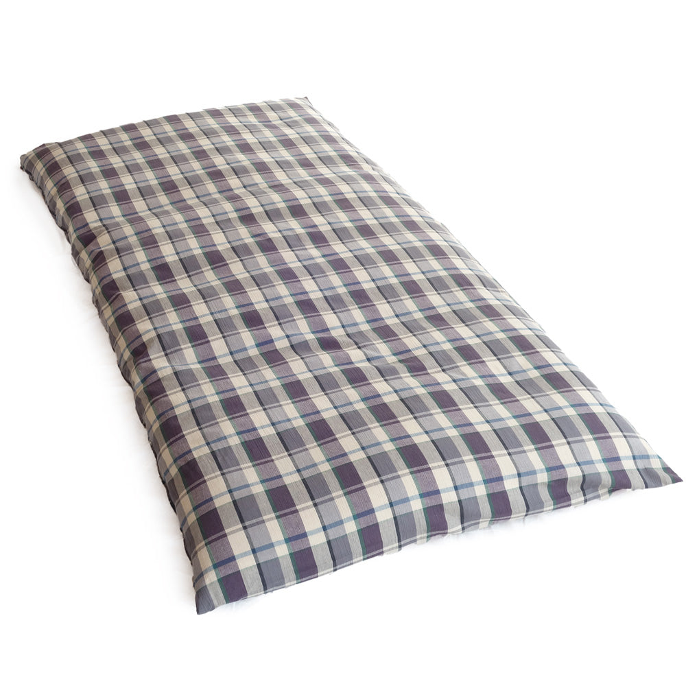 Enshu Weave Textile Futon Mattress Cover Plaid Check